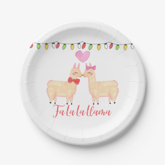 Assiettes En Carton lama de La de La de fa (Devant)