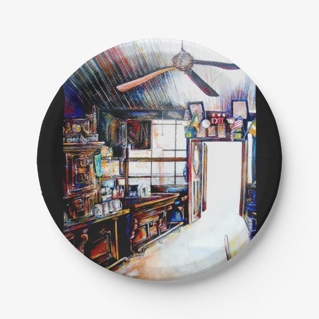 Assiettes En Carton L'amour n'est pas un mur, c'est un pont (Devant)