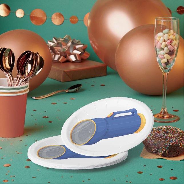 Assiettes En Carton Lampe (Créateur téléchargé)