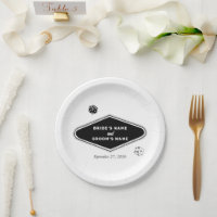Las Vegas Casino Destination Mariage Noir Blanc