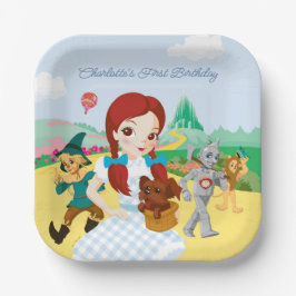Assiettes En Carton L'Assistant D'Oz™ | Premier anniversaire
