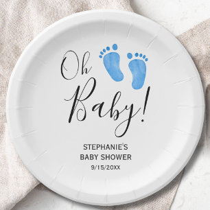 Assiettes En Carton Le Baby shower du bébé