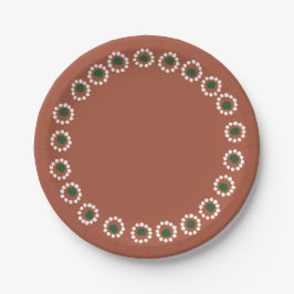 Assiettes En Carton Le Boho Barro mexicain