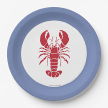 Le homard font la plaque à papier