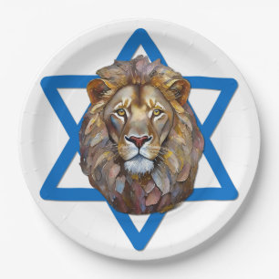 Assiettes En Carton Le Lion De Juda