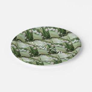 ASSIETTES EN CARTON LE MUGUET DE FLING DE RESSORT