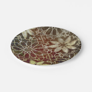 Assiettes En Carton Le mystique couvre de tuiles II