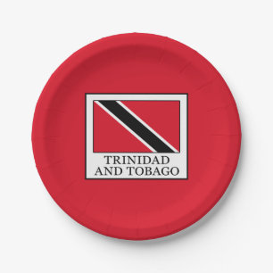 Assiettes En Carton Le Trinidad-et-Tobago