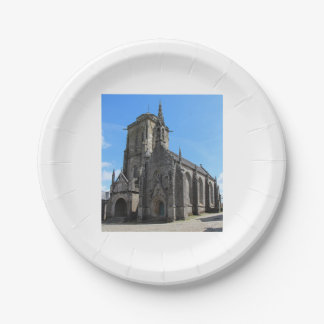 Assiettes En Carton L'église Saint-Ronan