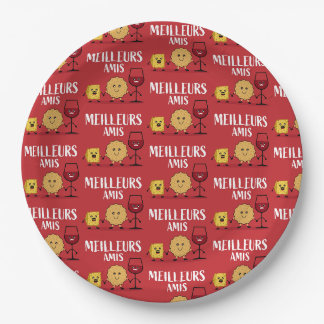 Assiettes En Carton Les amateurs de fromage français