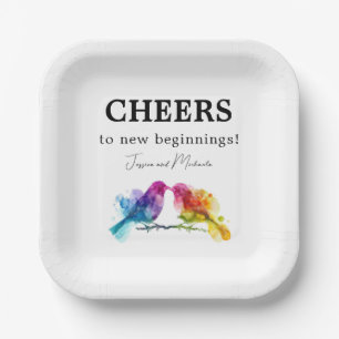 Assiettes En Carton LES CHÈRES LGBTQ+ ! Loisirs arc-en-ciel