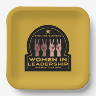 Assiettes En Carton Les Femmes À La Direction