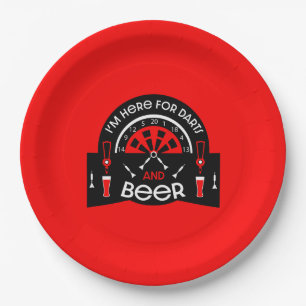 Assiettes En Carton Les fléchettes de pub classiques