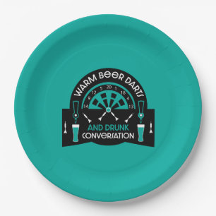 Assiettes En Carton Les fléchettes de pub classiques