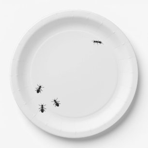Assiettes En Carton Les fourmis à votre pique-nique