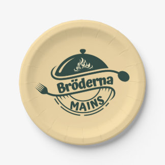 Assiettes En Carton Les frères Mains