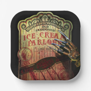 Assiettes En Carton Les Griffes de la nuit   Springwood's Ice Cream