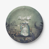 Les lucioles de Mason Jar Mariage rustique de bois