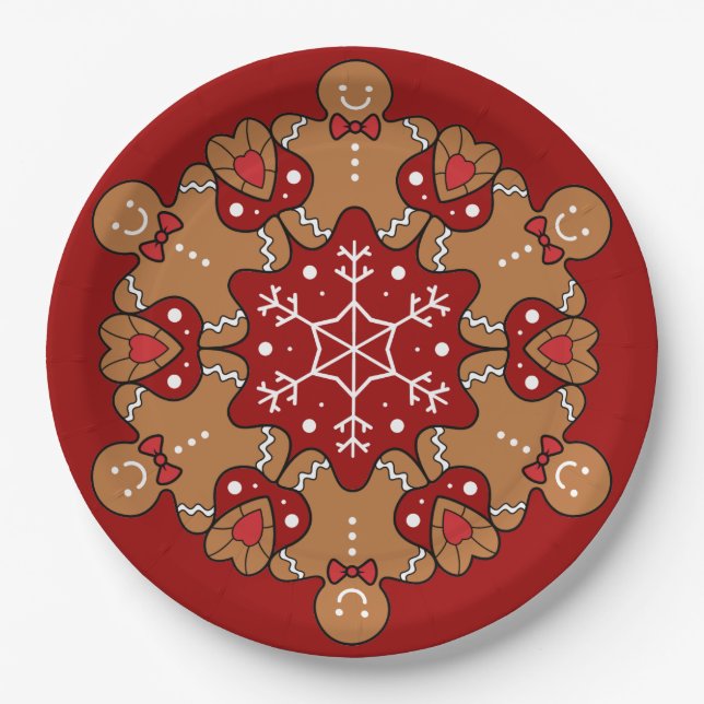 Assiettes En Carton Les Mandalas De Pain D'Oreille (Devant)