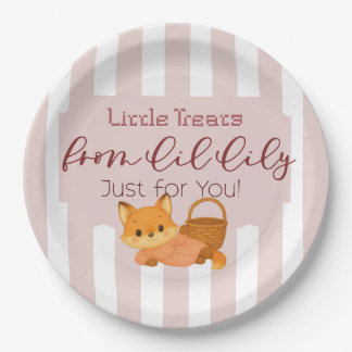 Assiettes En Carton Les petits friandises de Lil Lily