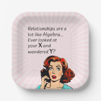 Les relations sont comme Algebra Funny Quip