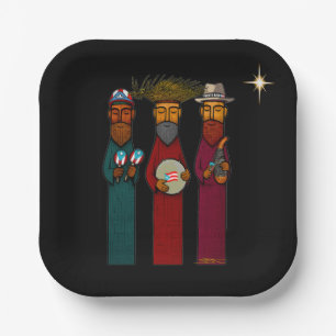 Assiettes En Carton Les Trois Sages Portoricains – Parranda
