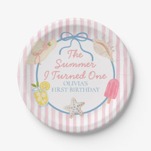 Assiettes En Carton L'été où j'ai eu un premier anniversaire
