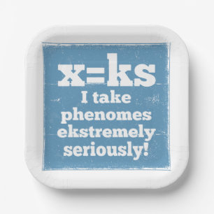 Assiettes En Carton lettre x phenome k phonie sonore