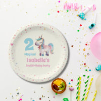 Licorne Deux Magique 2ème  Anniversaire 