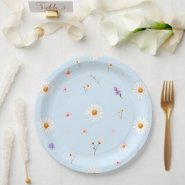 Assiettes En Carton Lilac Bloomlets