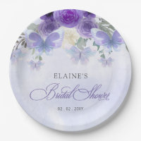 Lilas Violet À Toute Épreuve Papillons Mariage