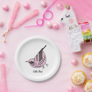 Assiettes En Carton Little Bird
