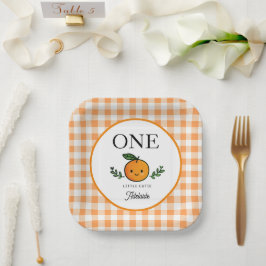 Assiettes En Carton Little Cutie Birthday Paper Plate