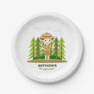 Assiettes En Carton Little Explorer