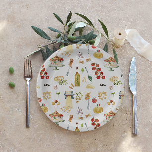 Assiettes En Carton Little Meatball   Fête d'anniversaire Holy Ravioli