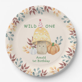 Assiettes En Carton Little Mushroom fête d'anniversaire