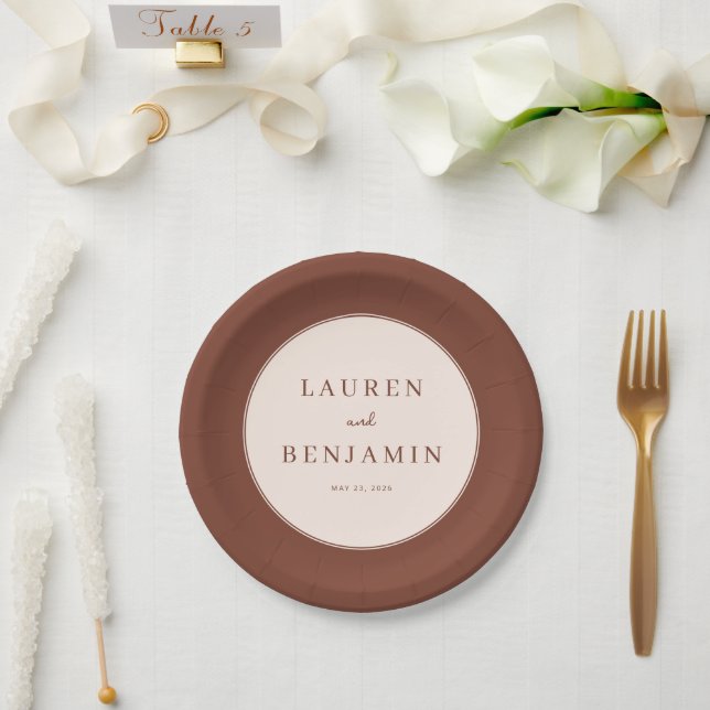ASSIETTES EN CARTON ___LLMGEN___ 26 (Mariage)