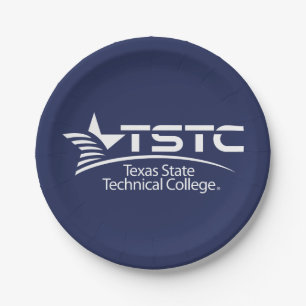 Assiettes En Carton Logo du Texas State Technical College