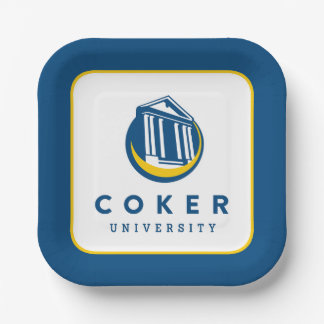 Assiettes En Carton Logo officiel de l'Université Coker