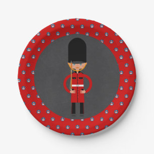 Assiettes En Carton London Guard Boy Birthday Party