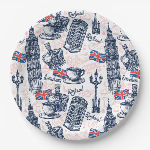 Assiettes En Carton Londres, Angleterre