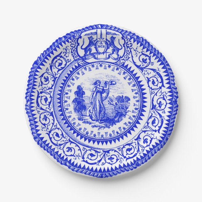 Assiettes En Carton Lord Valentia (Devant)