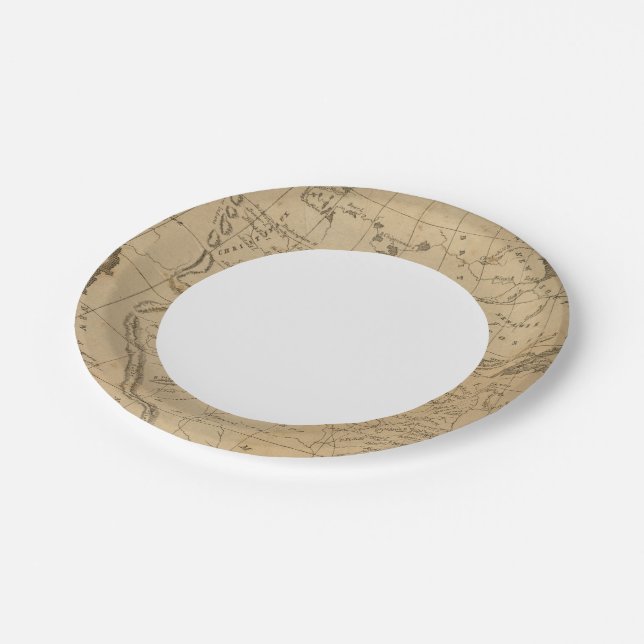 Assiettes En Carton Louisiane 12 (Angle)