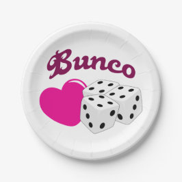 Assiettes En Carton Love Bunco