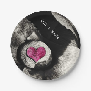 Assiettes En Carton Love Names & Hearth of Stone (Ensemble + Pour touj