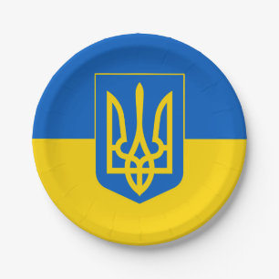 Assiettes En Carton L'Ukraine