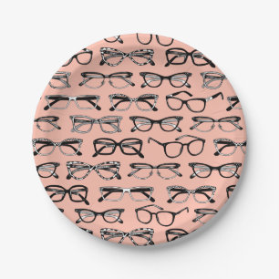 Assiettes En Carton Lunettes de vue rose pâle, Lunettes de vue, Vêteme