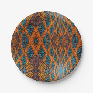 Assiettes En Carton Luxe sophistiqué Caraïbes africaines