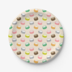 Assiettes En Carton Macarons Sweet 16 Party