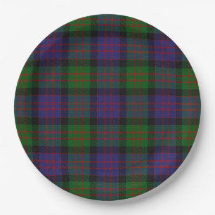 Assiettes En Carton MacDonald Tartan